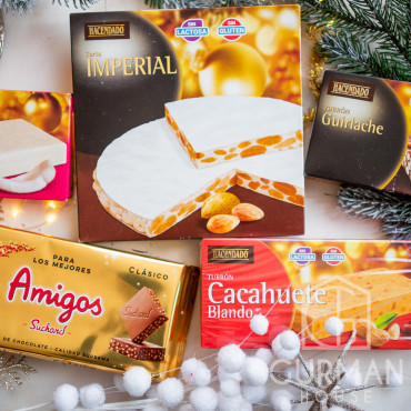 Туррон с миндалем Torta Imperial Hacendado