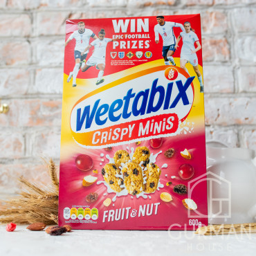 Сухой завтрак Weetabix Crispy Minis c ягодами и орехами 600 г