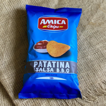 Чипсы картофельные с соусом барбекю Amica Chips 100 г